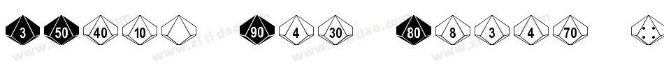 DPoly Ten Sider 4字体转换